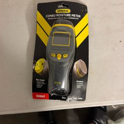 Professional Digital Pinless Moisture Meter with Backlit LCD