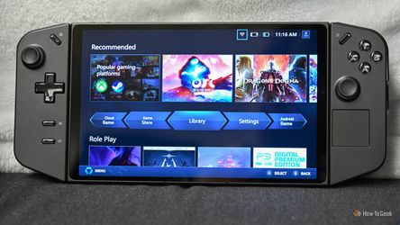 Lenovo Legion Go Gaming PC handheld portable computer video games processor