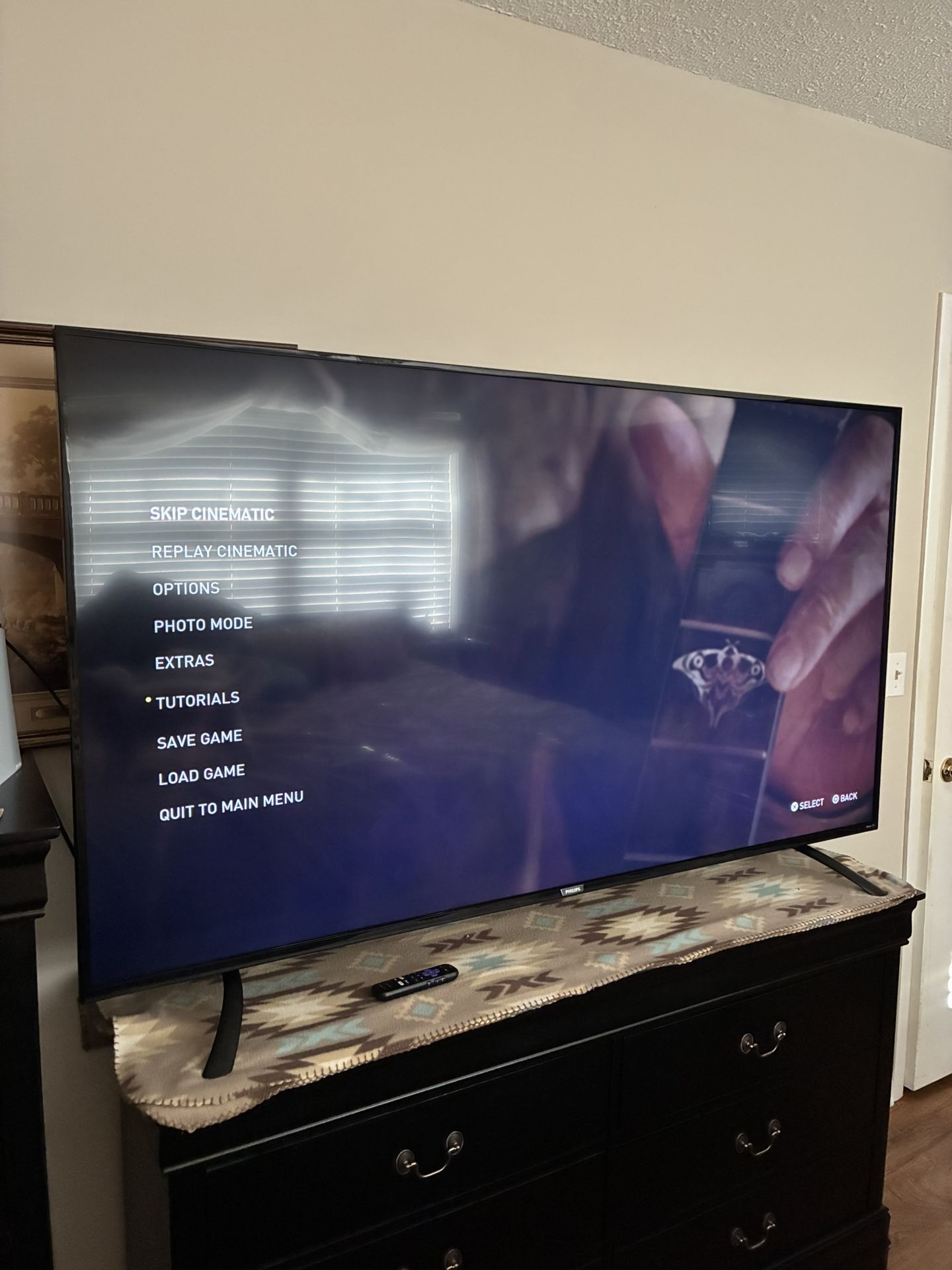 65’ Phillips Roku TV (Mountable)