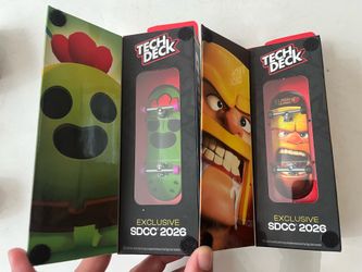 2026 SDCC Exclusive Tech Deck Brawl Stars & Clash of Clans
