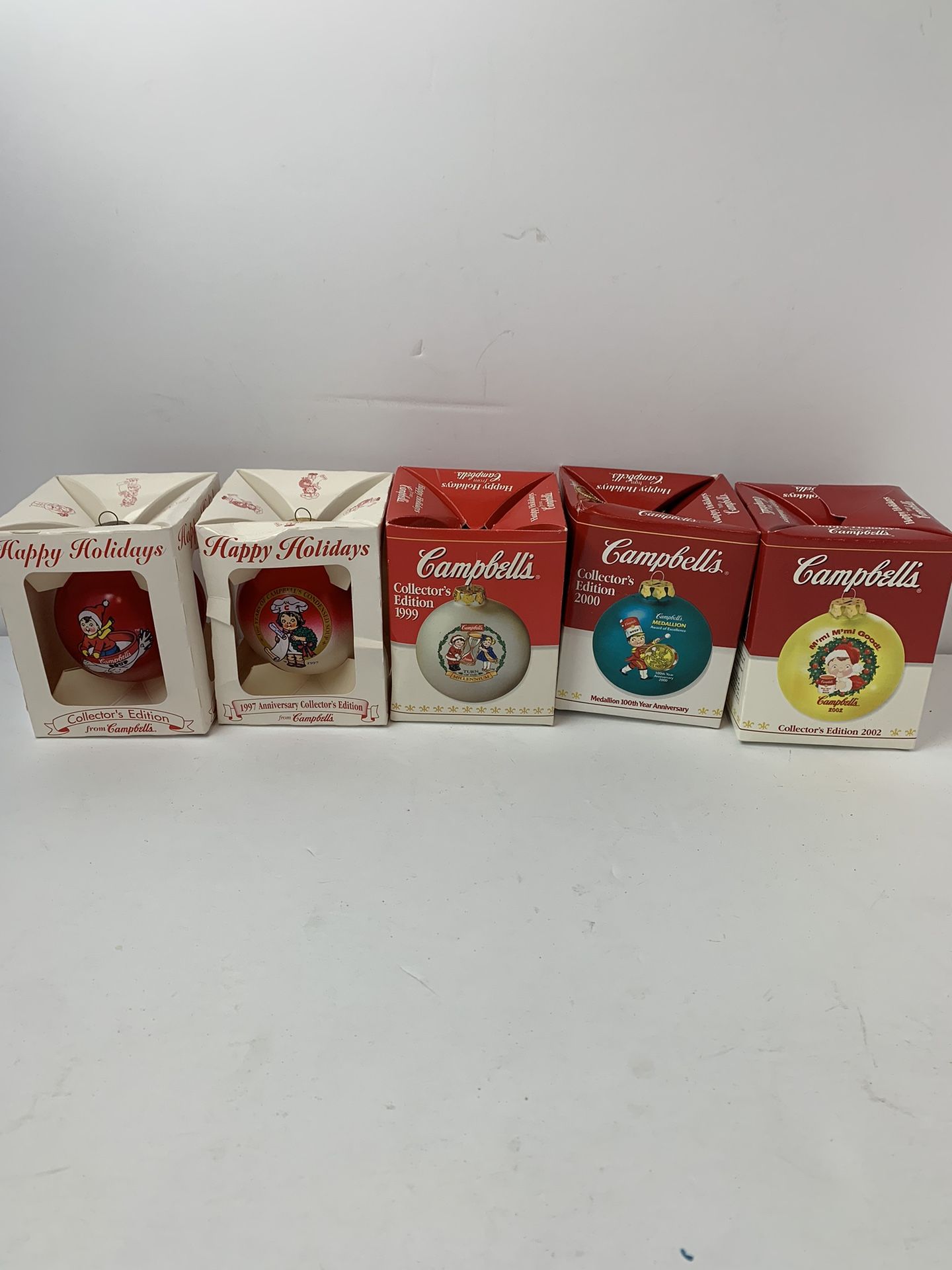 Campbell’s Soup Christmas TOYS LOT 5