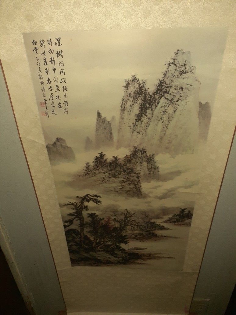 JUNBI HUANG SCROLL ART