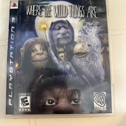 Where The Wild Things Are (Sony Playstation 3 2009) PS3 Complete CIB With Manual