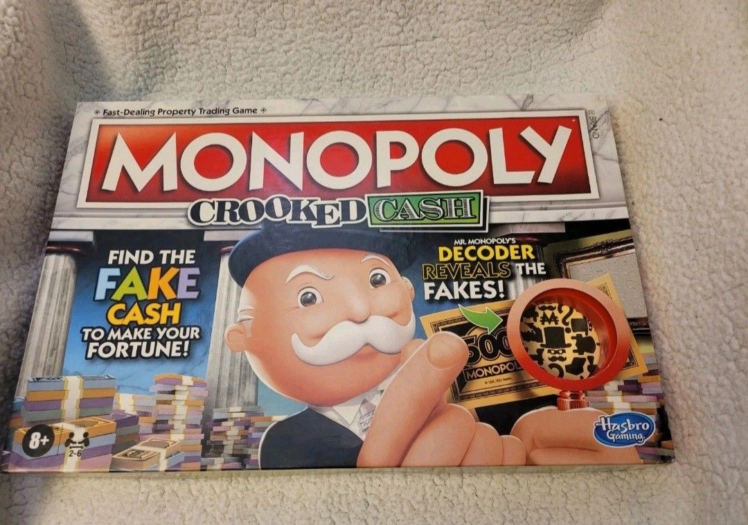 Monopoly Crooked Cash Hasbro *Sealed*