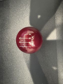 Subaru WRX STI 6-Speed Shift Knob (Red)