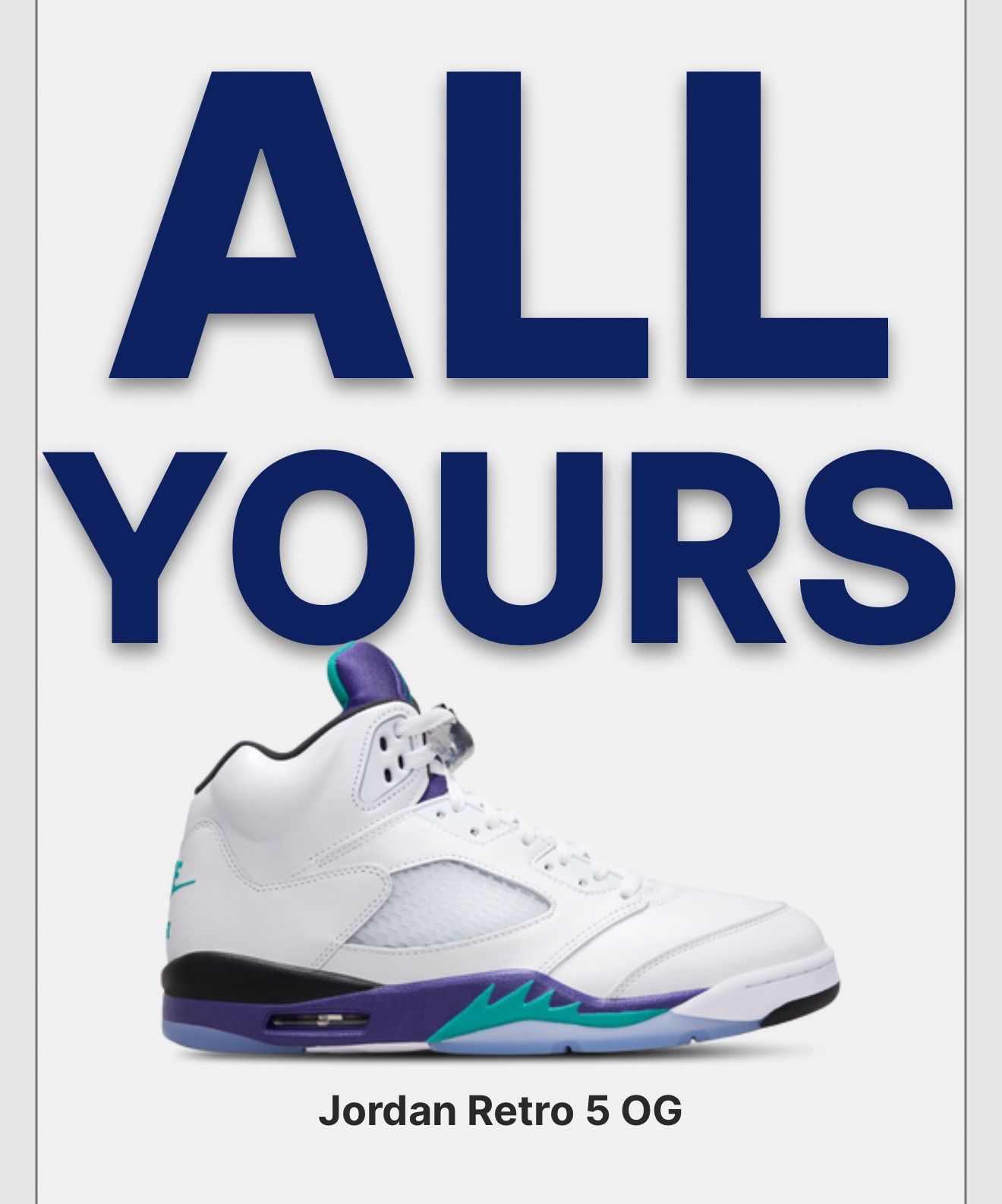 Retro Jordan Grape Sz 10