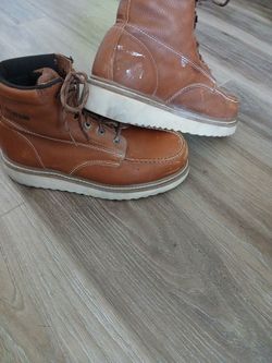 Wolverine steel toe work boots