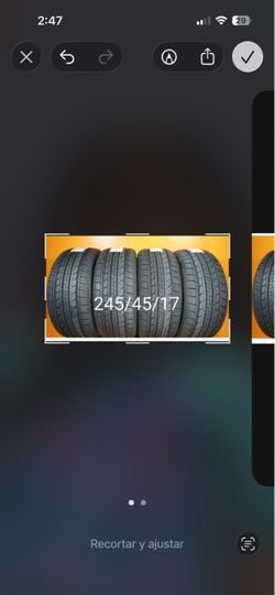 245/45/17 Tires – Set of 4