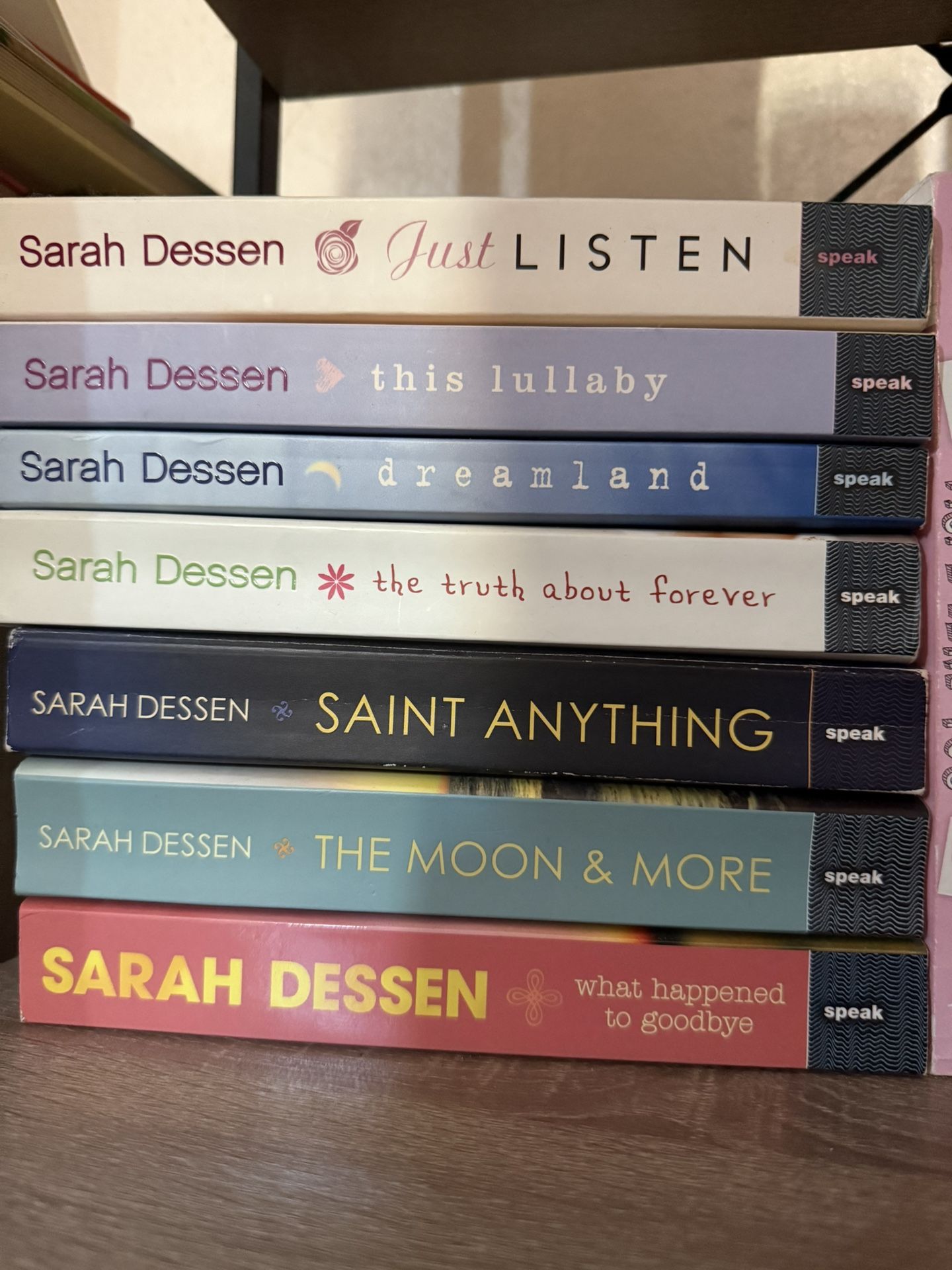 Sarah Dessen Books