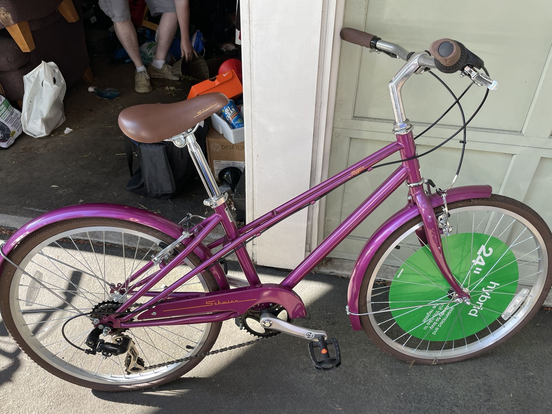 New Schwinn Mifflin 24” 7 Speed Hybrid Ladies/girls Bike