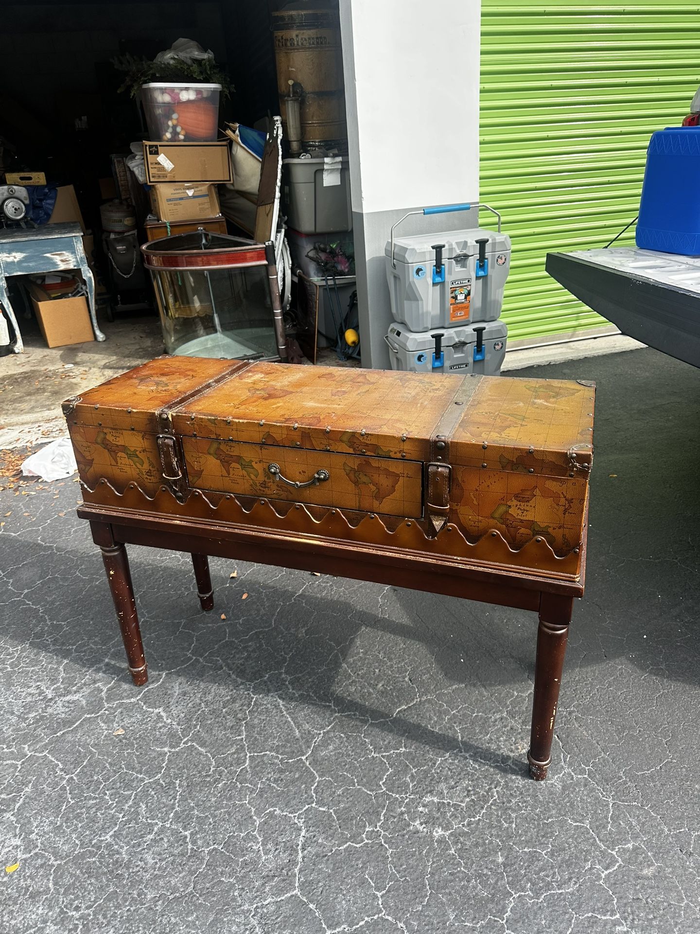 Entrance Console Chest Table