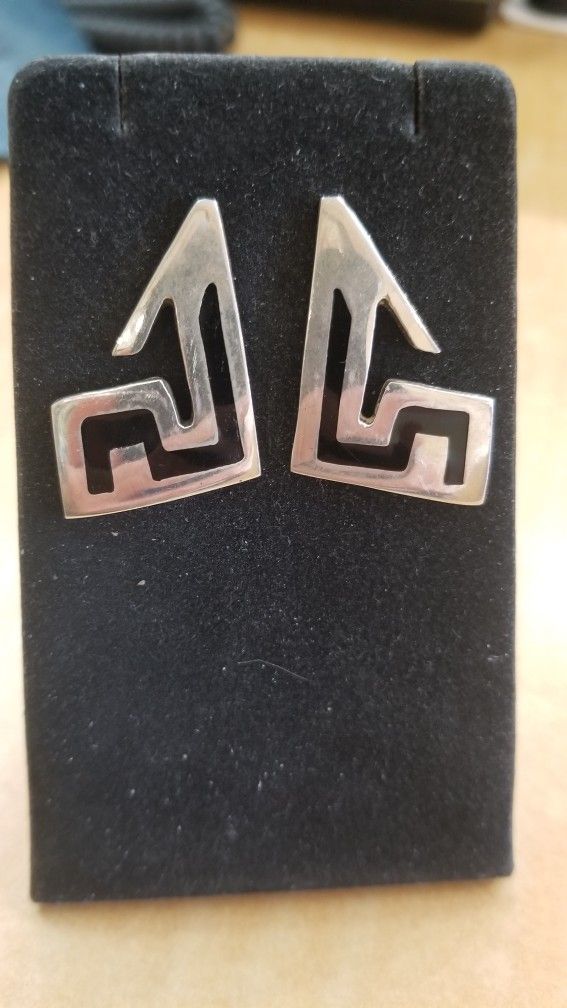 Sterling Silver Pierced Earrings