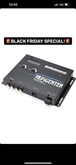 AUDIOCONTROL EPICENTER BLACK FRIDAY SPECIAL!!! WHILE SUPPLIES LAST!!!