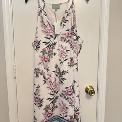 Skies Are Blue V-neck floral dress Size XL