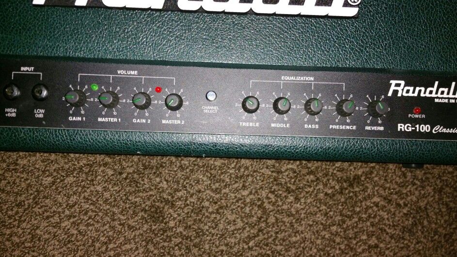 Randall outlet rg100 head