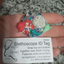 I’d Name Tag For Stethoscope 
