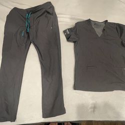 Figs scrubs top and bottom, size medium $25