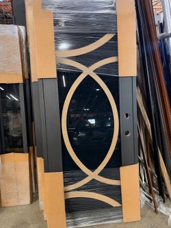 Puerta Moderna de Impacto para Entrada Principal