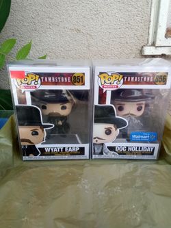 Funko pop Wyatt and Doc Holliday