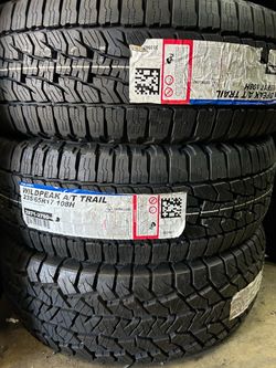 235/65R17 FALKEN WILDPEAK A/T trail