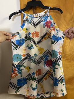 Beautiful Floral Tank Top