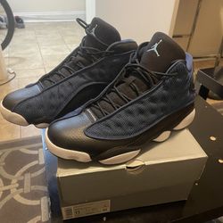 Jordan 13 Retro Navy-University blue - Black (pre owned) With Box Size 11