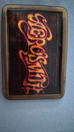 Vintage Aerosmith Belt Buckle