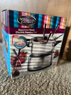 Stainless Steel Electric Fondue Pot