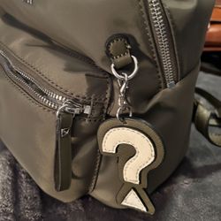 New Guess Dark Green Backpack
