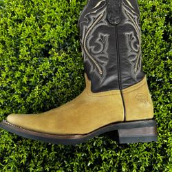 Botas vaqueras de piel para mujer