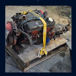 Chevy Engine 4speed Transmission 1964