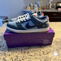Size 10.5 Nike SB Dunk Low Why So Sad? SKU DX5549-400 Used