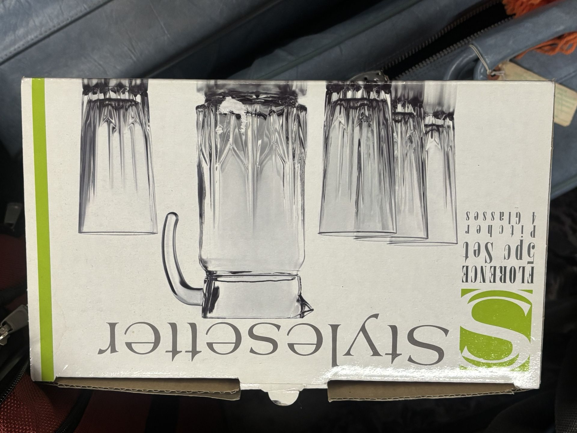 Glass And Pitcher Set