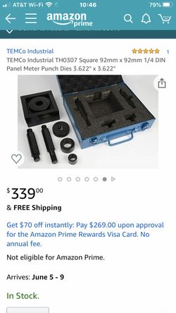 BRAND NEW Industrial metal Punch