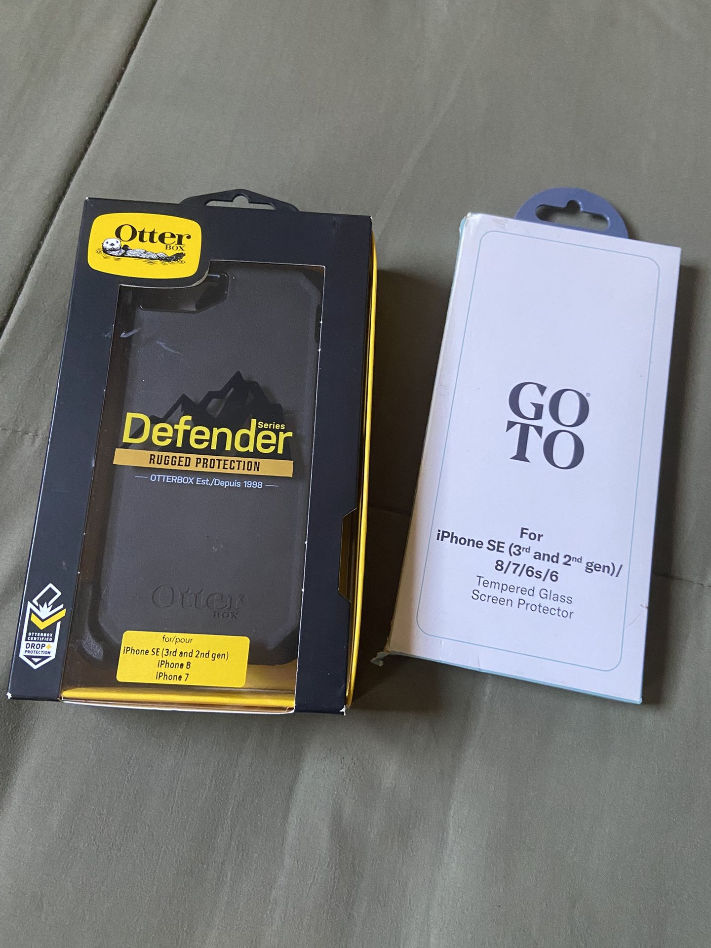 otter box phone case & t-mobile screen protector
