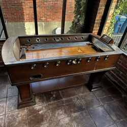 Large Wood Foosball Table