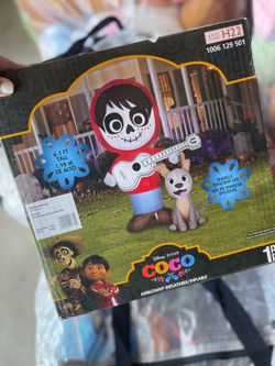 Disney Pixar Coco Airblown Inflatable – 6.5 ft Halloween Decoration