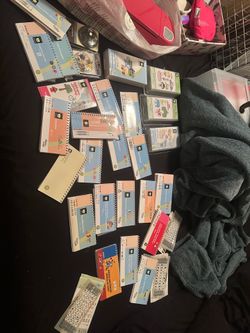 Cricut cartridges and bag