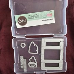 Sizzix Framelits Die Set 7PK w/Stamps - Photo Stand, Seasonal 

