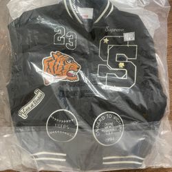 Supreme Tiger Varsity Jacket