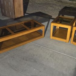 Coffee Table And End Table Set