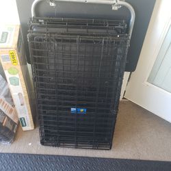 Two Medium Dog Crates
