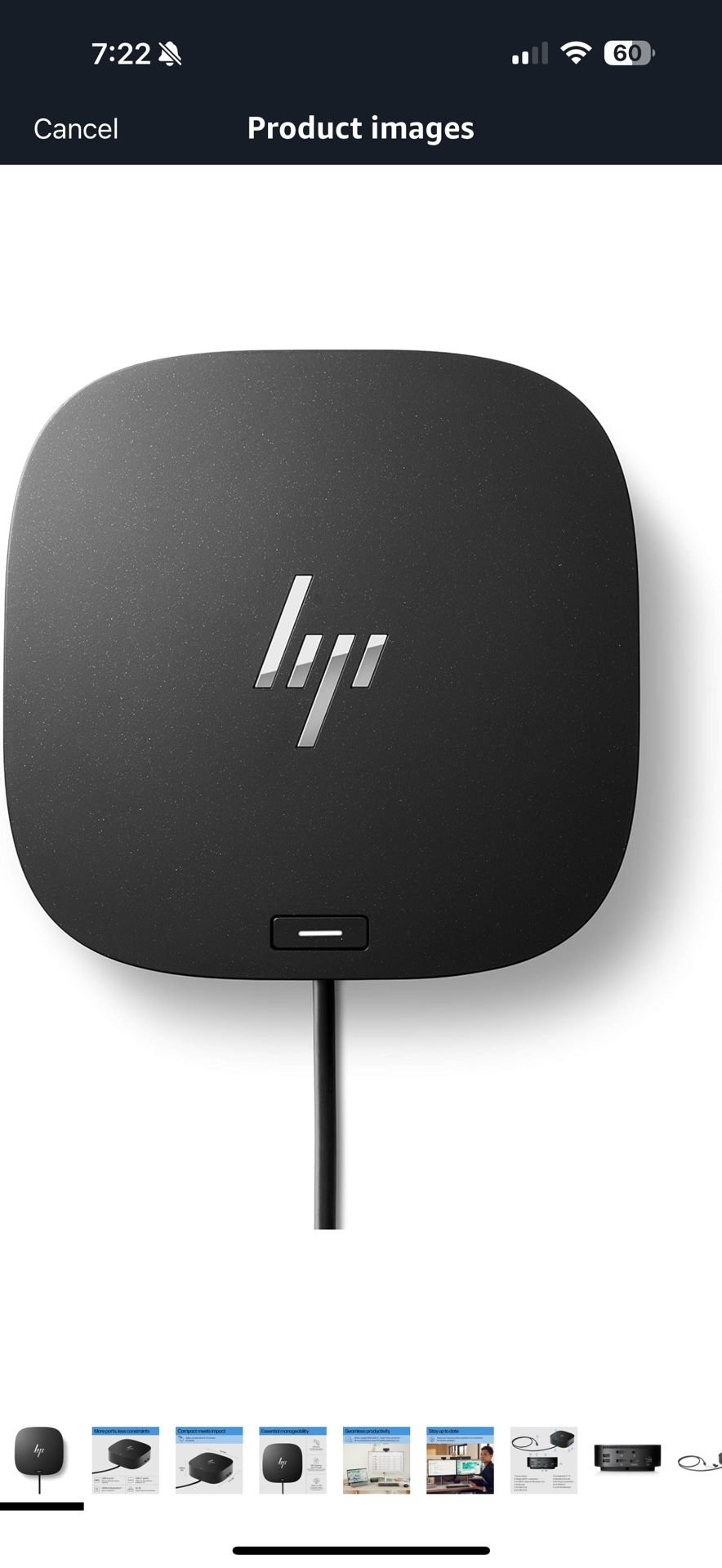 HP USB-C Dock G5-11-in-1 Adapter for Both USB-C and Thunderbolt-Enabled Laptops, PCs, & Notebooks - Single Cable for Charging, Networking, or Data Tra
