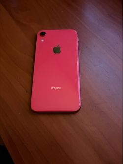 iPhone XR unlocked pink