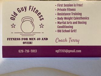 Old Guy Fitness for men. Personal Fitness Trainer and Coach For Men 40 and Over