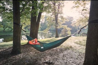 New Hammock for backyard and camping lounging great for the summer lake and mountain life
