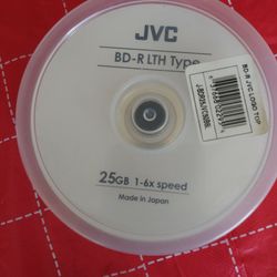 JVC Blu Ray Recordable Disk Qt 40