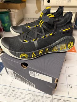 Under Armour Curry 6 Thank you Oakland size 8
