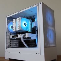 RTX 4070 WHITE RGB GAMING PC