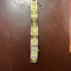 Baume & Mercier womens watch - 14k solid Gold/Diamonds - 30g